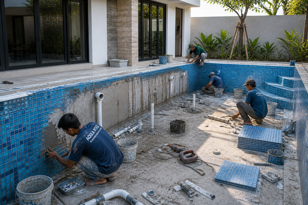 Perenovasian Kolam Renang Jasa Pembuatan Kolam Renang Terpercaya