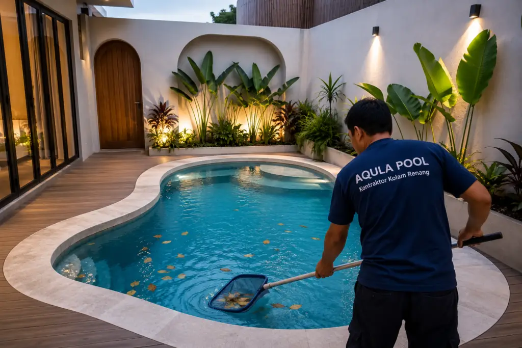 jasa perawatan kolam renang bekasi terpercaya